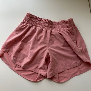 Lululemon Pink Puff Track that shorts size 6